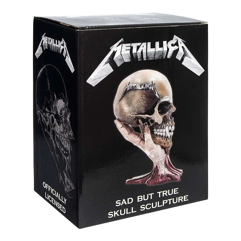 NEMESIS NOW METALLICA - PUSHEAD SKULL STATUA