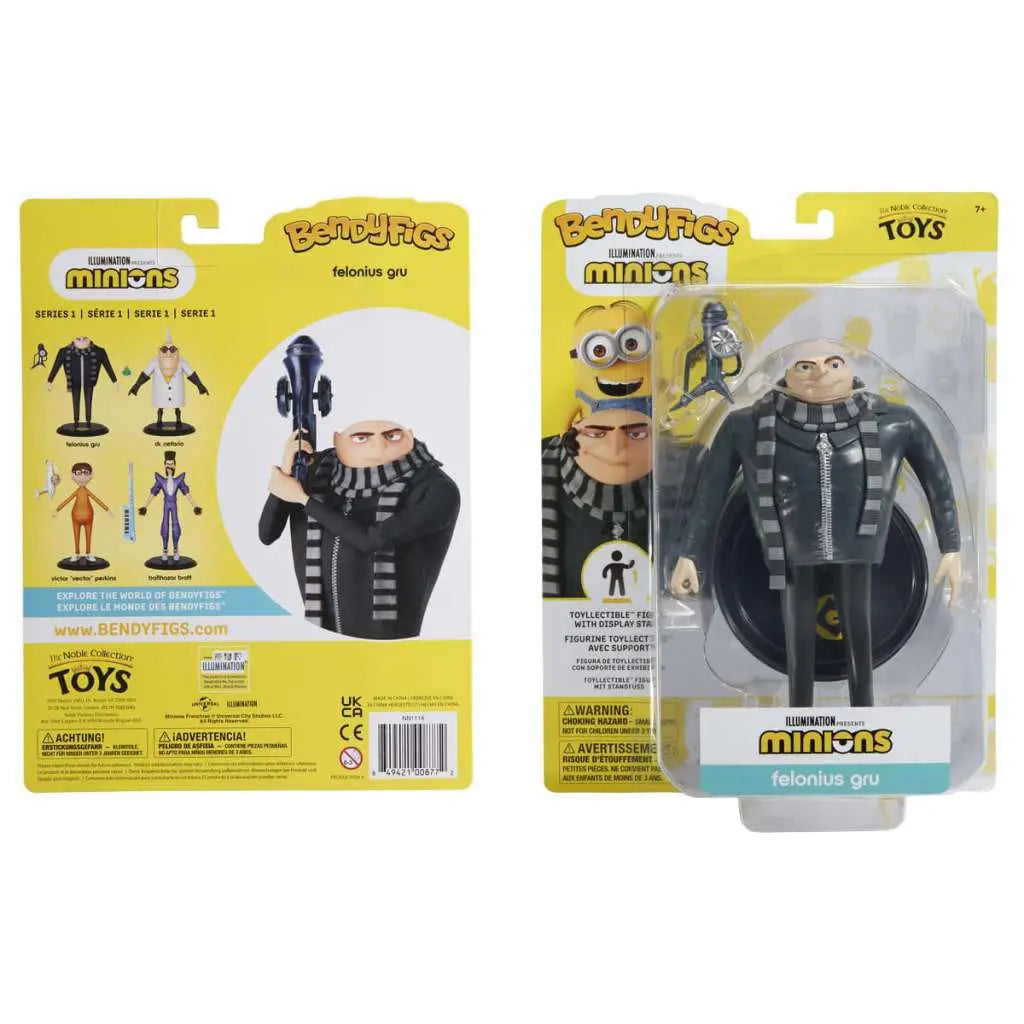 MINIONS FELONIOUS GRU BENDYFIG