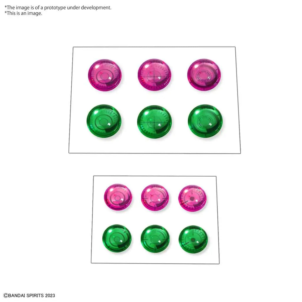 BANDAI - 30 MINUTES MISSIONS CUSTOM MATERIAL 3D LENS SEAL MODEL KIT 30MM