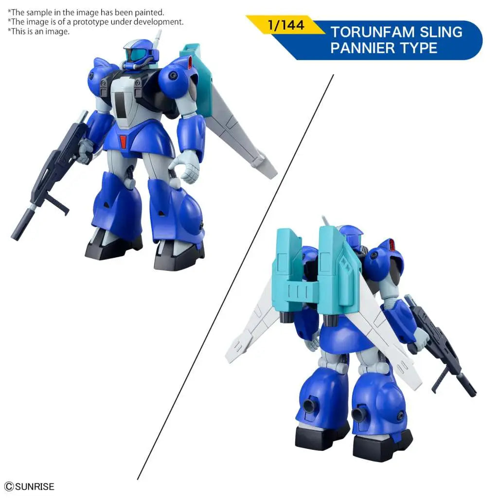 BANDAI ROUND VERNIAN VIFAM SET 2 MODEL KIT 7 cm