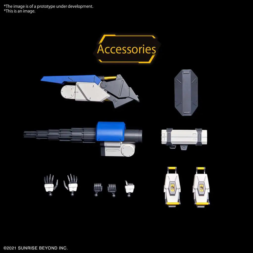 BANDAI HG MAILES BYAKUCHI DRILL & CLAW ARM 1/72 MODEL KIT 10 cm