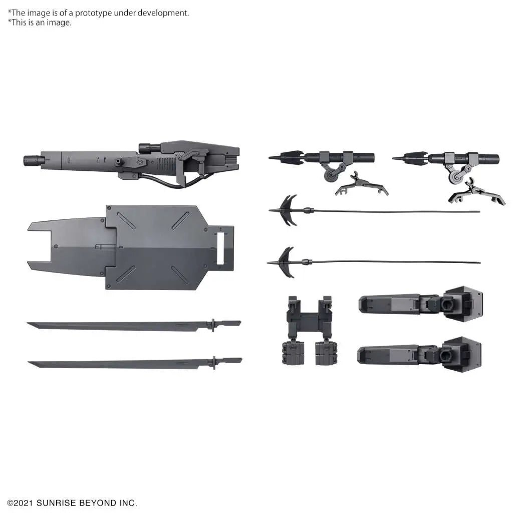 BANDAI HG AMAIM WEAPON SET 3 1/72 MODEL KIT