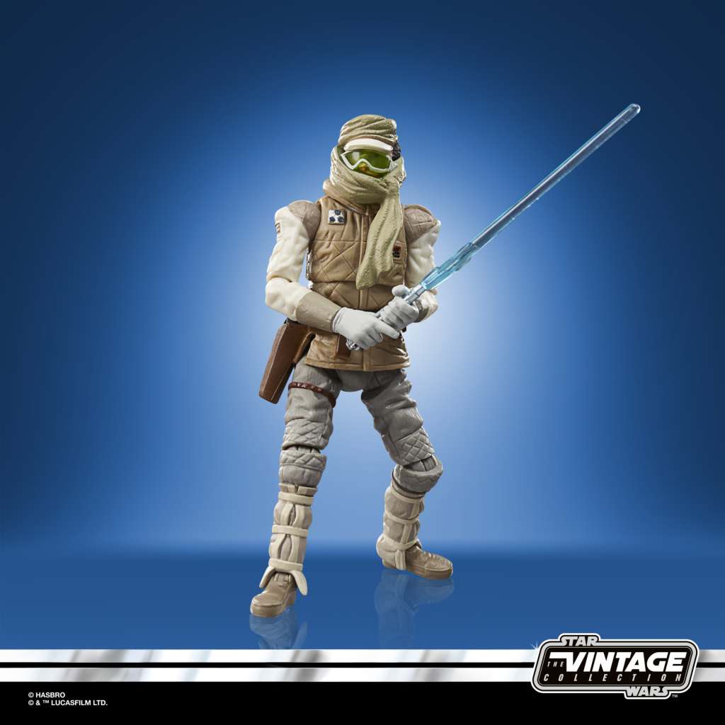 STAR WARS THE EMPIRE STRIKES BACK LUKE SKYWALKER HOTH FIGURA 9,5CM HASBRO