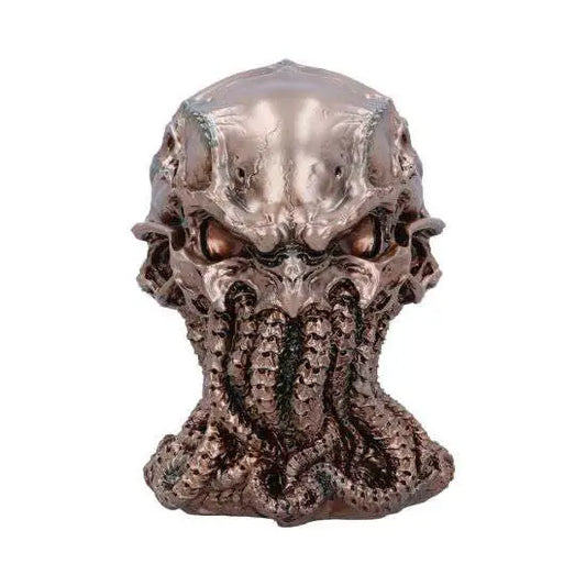 NEMESIS NOW JAMES RYMAN BRONZE CTHULHU SKULL FIG FIGURA 20 cm