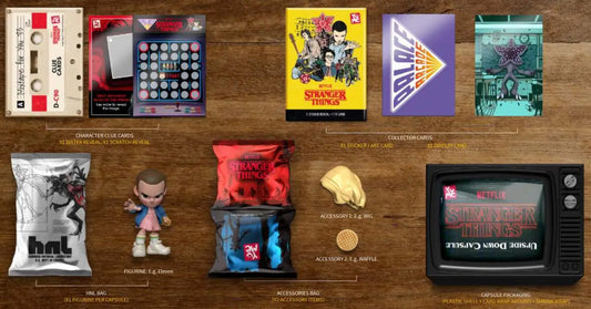 YUME STRANGER THINGS - UPSIDE DOWN CAPSULE SERIES 1 - DISPLAY (12 UNITS) MINI FIGURA