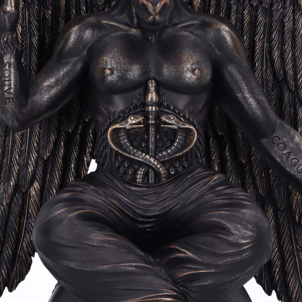 NEMESIS NOW RG BAPHOMET ANTIQUITY (LAE) OCCULT ORN FIGURA 38 cm