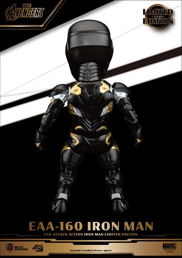 BEAST KINGDOM EGG ATTACK ACT AVENGERS IRON MAN LTD ED ACTION FIGURE 16 cm LIMITED EDITION