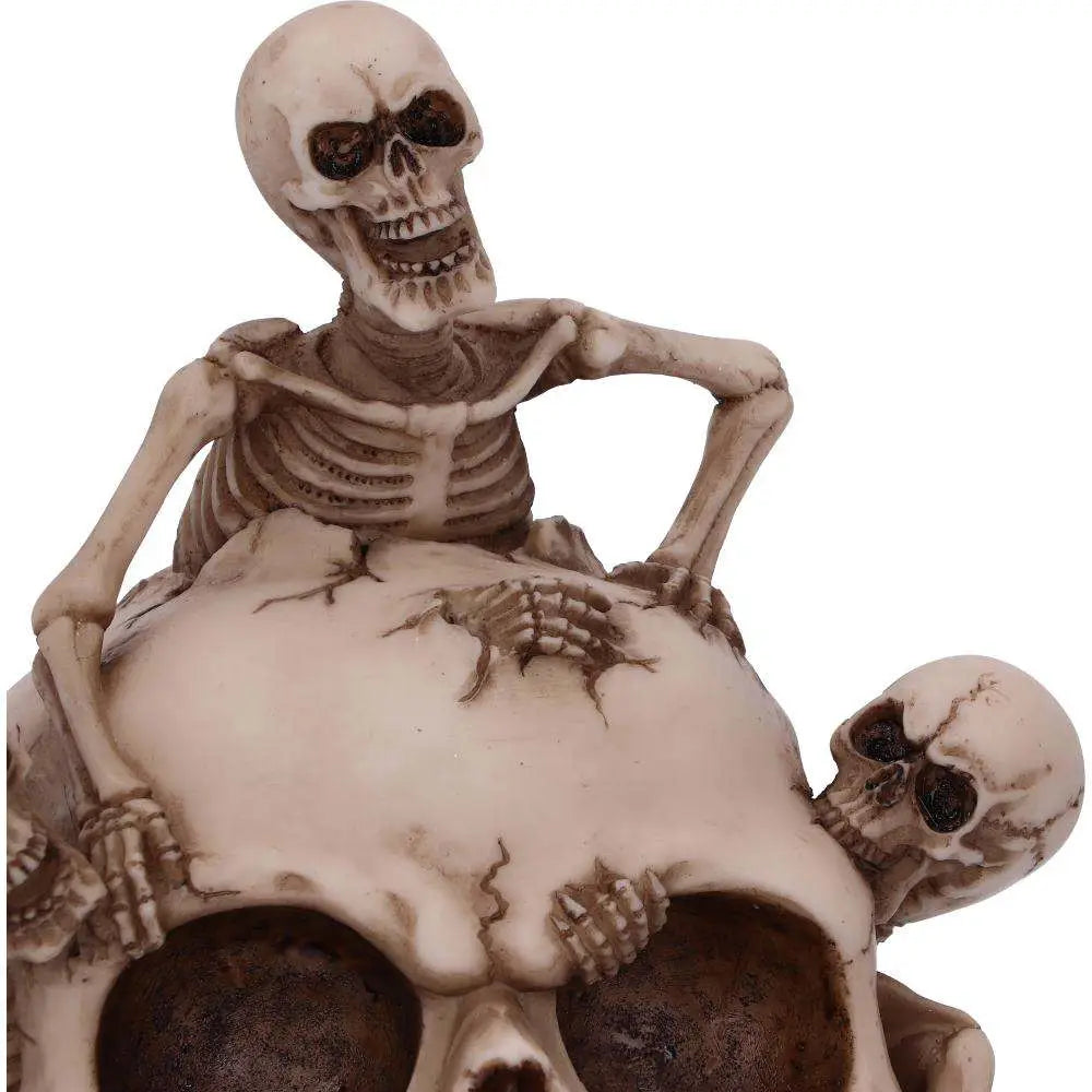 NEMESIS NOW RG SKULL GOTHIC BREAKING FREE SKELET EME FIGURA 17.7 cm