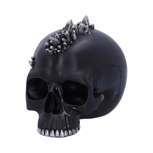 NEMESIS NOW SKULL CRYSTAL CAVE BLACK DRAGON STATUA 16.5 cm