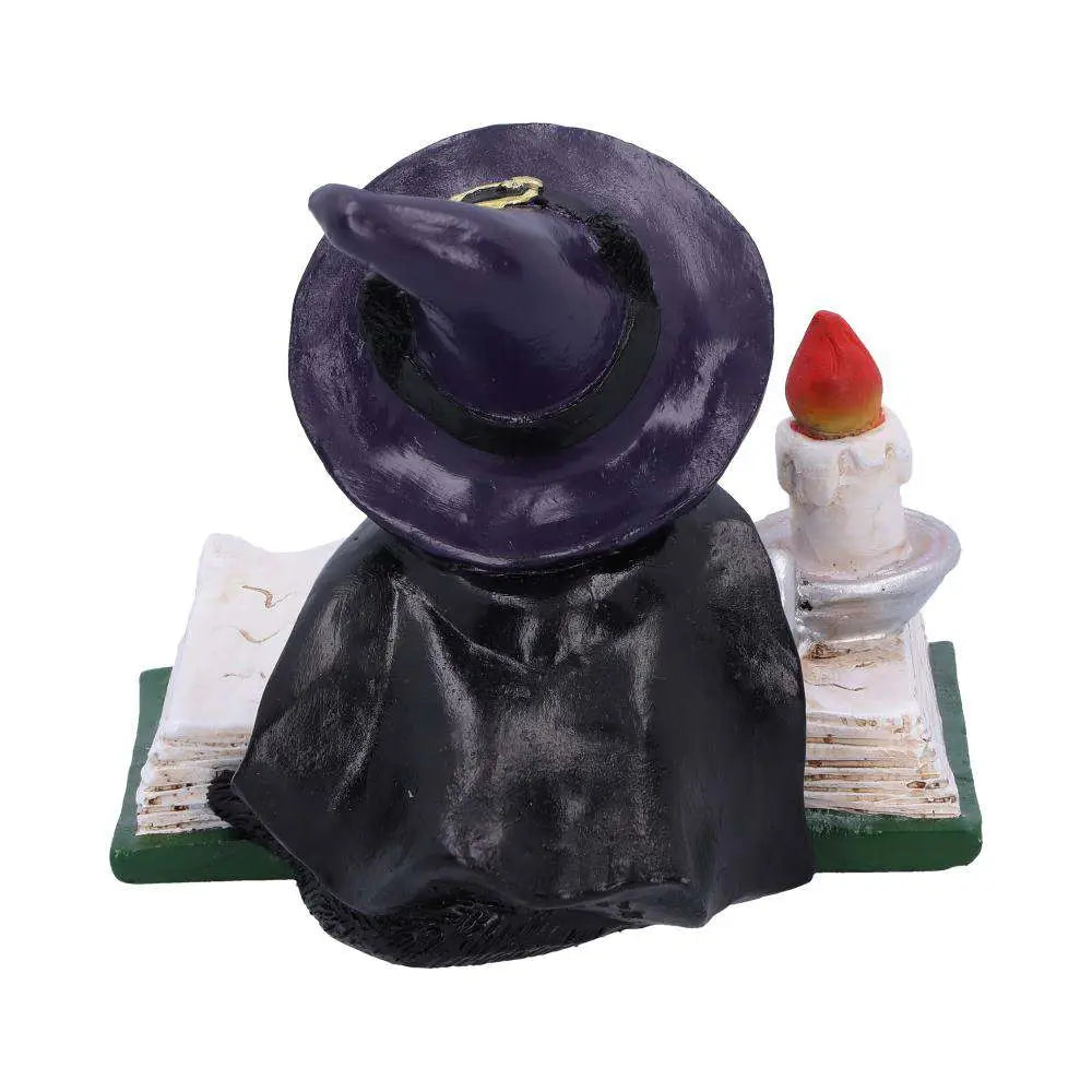 NEMESIS NOW BLACK CAT - FAMILIAR'S SPELL ORNAMENT STATUA 8.50 cm