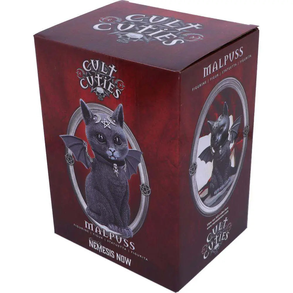 NEMESIS NOW - NEON GENESIS EVANGELION CULT CULTIES MALPUSS WINGED OCLT CAT FIG STATUA 24 cm
