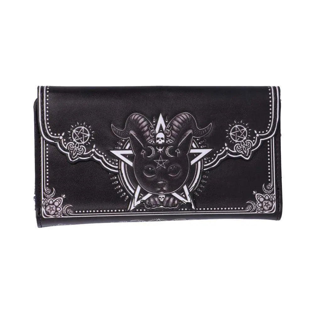 NEMESIS NOW CULT CULTIES PAWZUPH EMBOSSED PURSE STATUA 18.5 cm