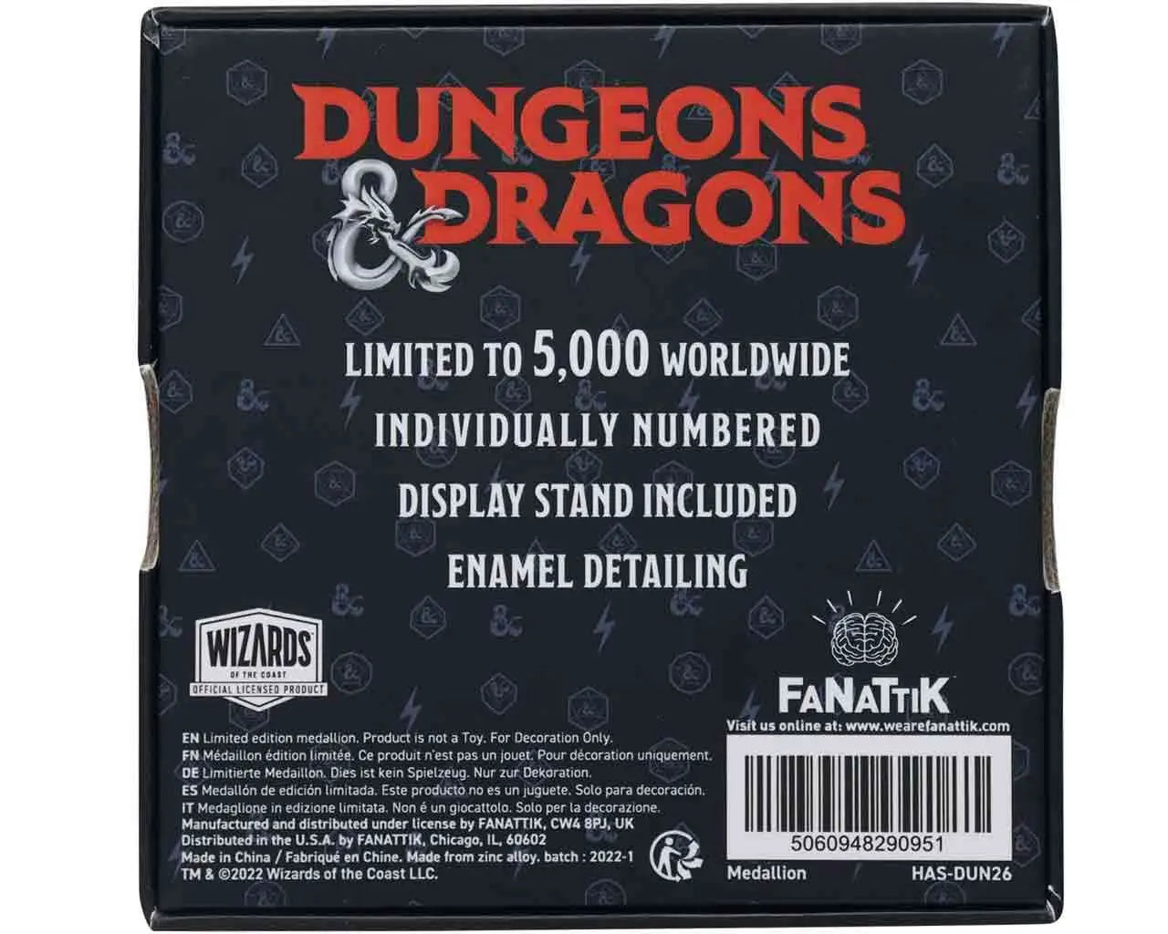 FANATTIK DUNGEONS & DRAGONS LIMITED EDITION SCARAB PROTECTION REPLICA LIMITED EDITION