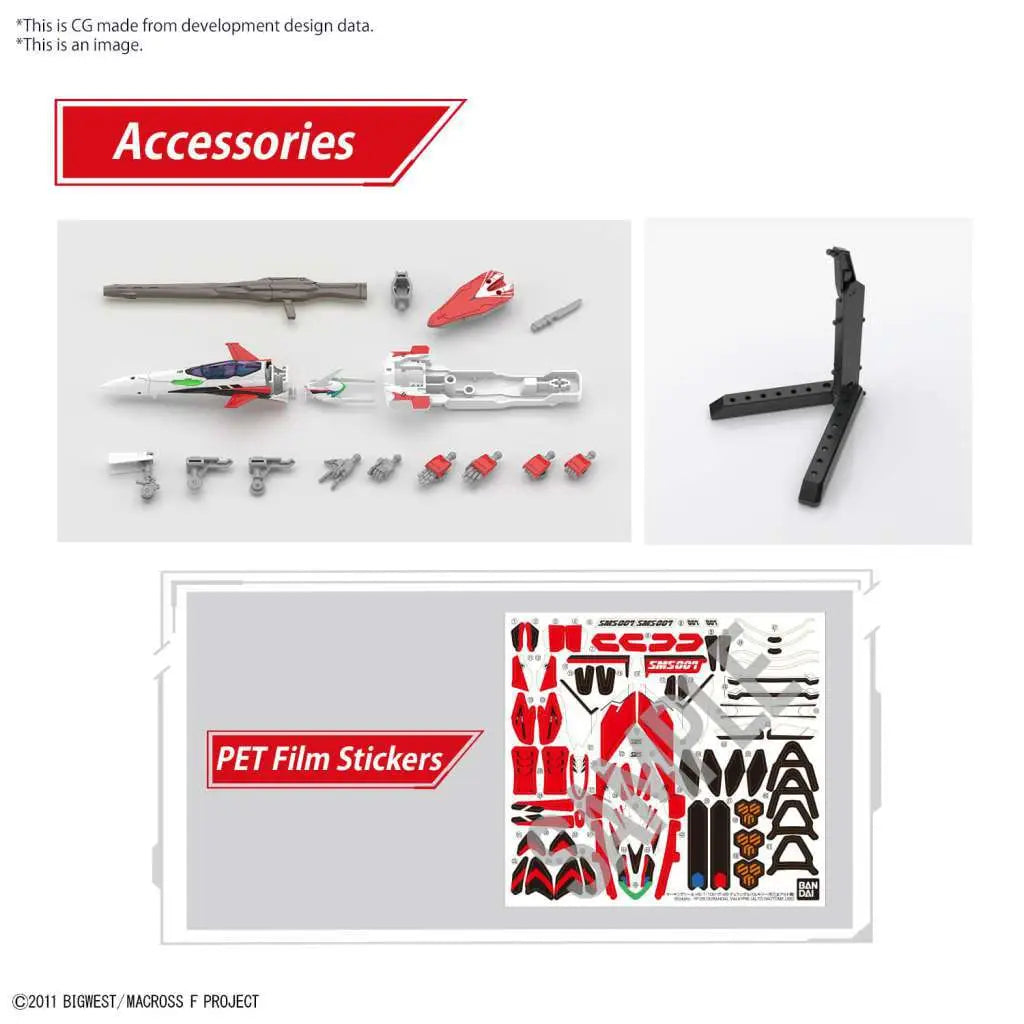 BANDAI HG YF-29 DURANDAL VALKYRIE ALTO 1/100 MODEL KIT 16 cm