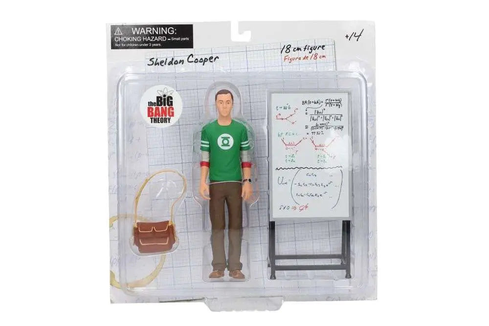 SD TOYS BIG BANG THEORY SHELDON COOPER 18 CM FIGURA 18 cm