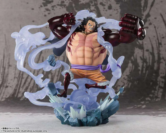 BANDAI LUFFY - ONE PIECE ZERO GEAR4 ONIGASHIMA RERUN STATUA 18 cm