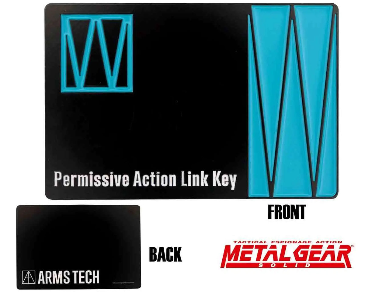 FANATTIK METAL GEAR SOLID LIMITED EDITION SET 3 KEY CARDS REPLICA LIMITED EDITION