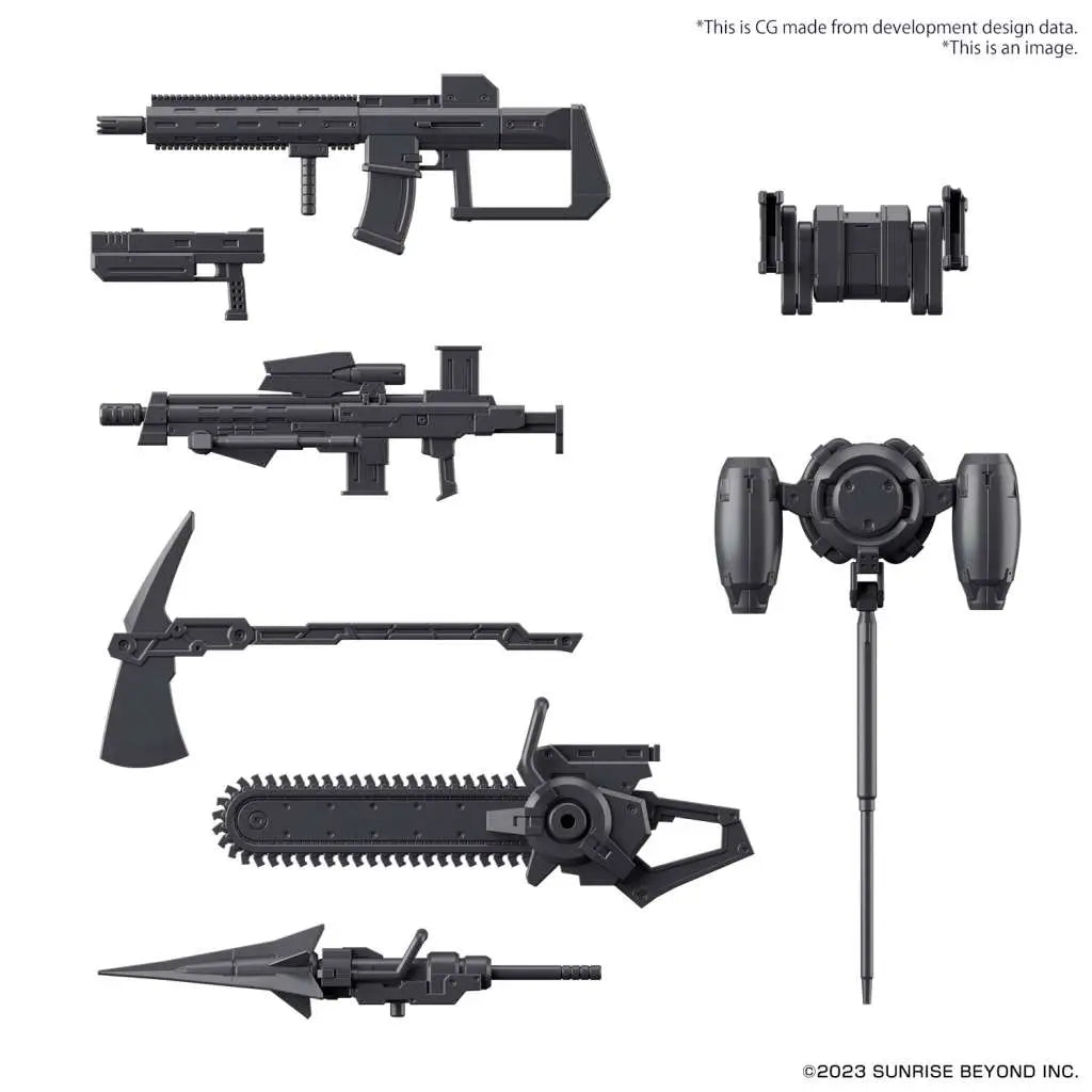 BANDAI HG AMAIM WEAPON SET 6 MODEL KIT