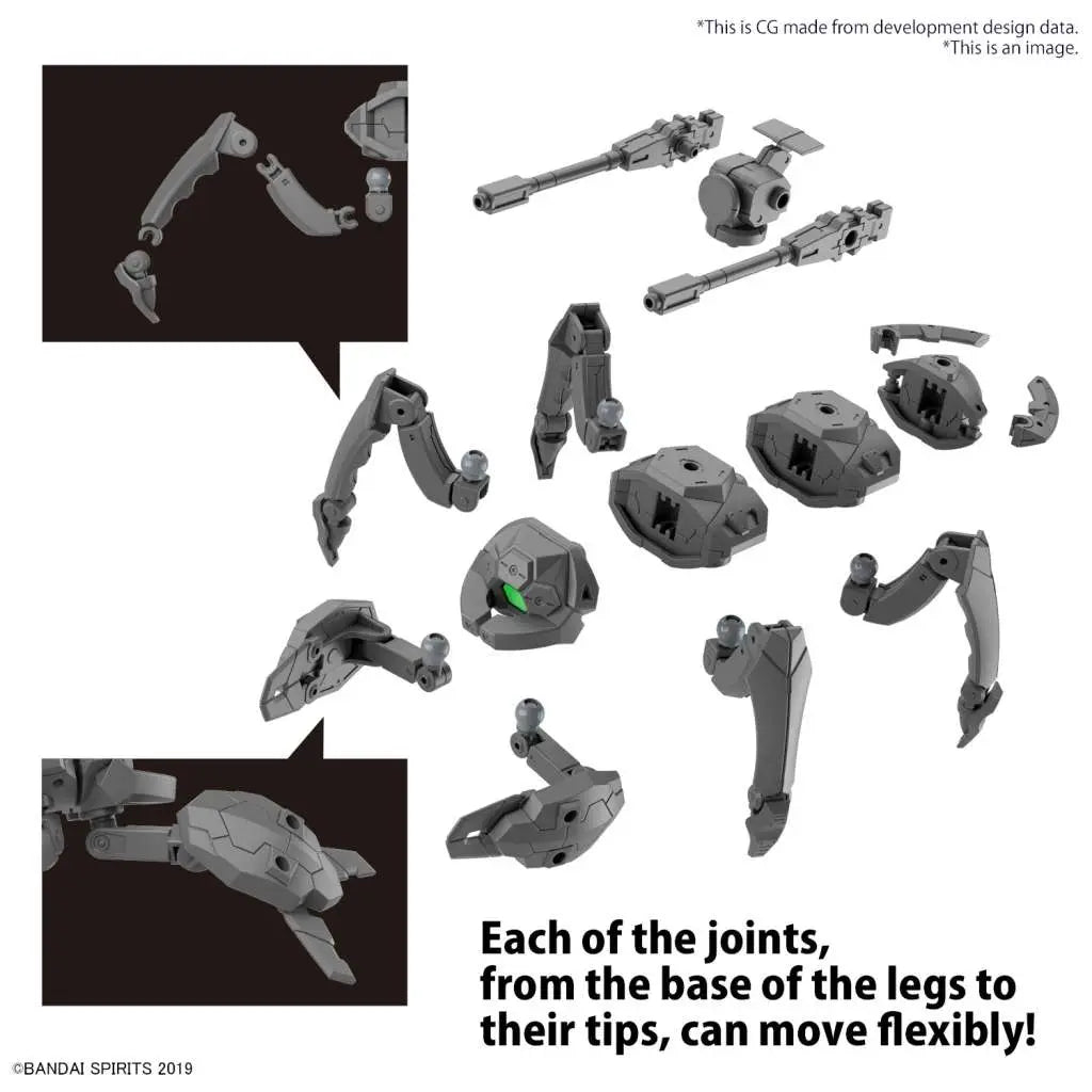 BANDAI EX ARM VEHICLE MULTIPLE LEGS MECHA VER 1/144 MODEL KIT 30MM