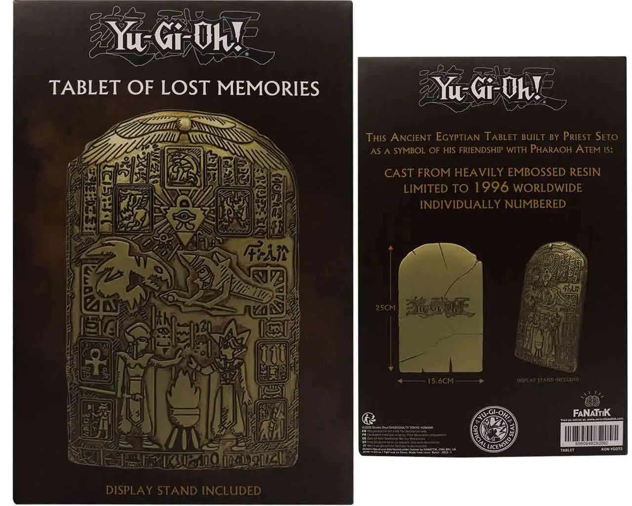 FANATTIK YU-GI-OH! TABLET LOST MEMORIES - REPLICA