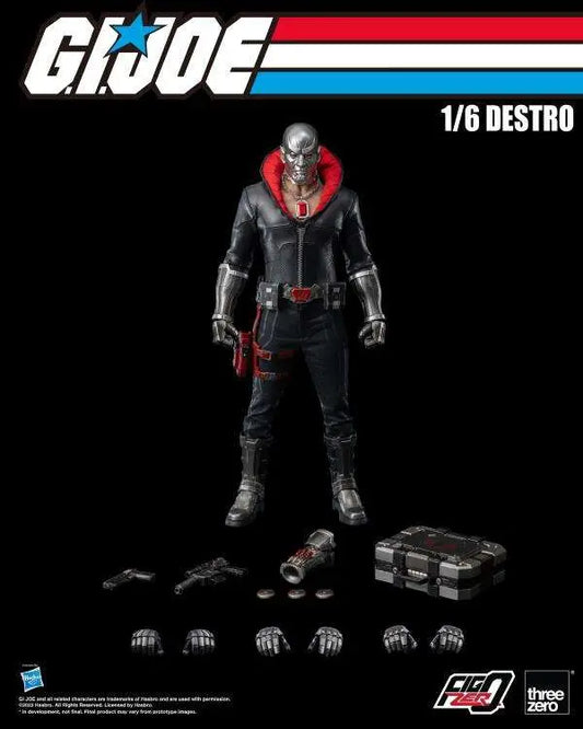 THREEA TOYS/THREEZERO G.I. JOE DESTRO AF 1/6 ACTION FIGURE 38 cm
