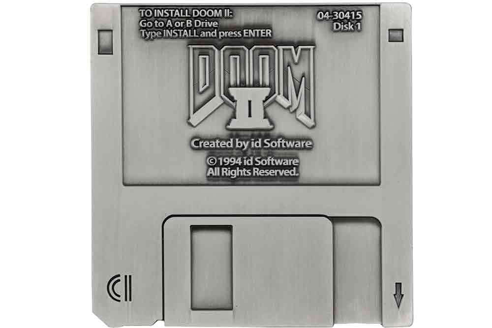 DOOM 2 FLOPPY DISK REPLICA