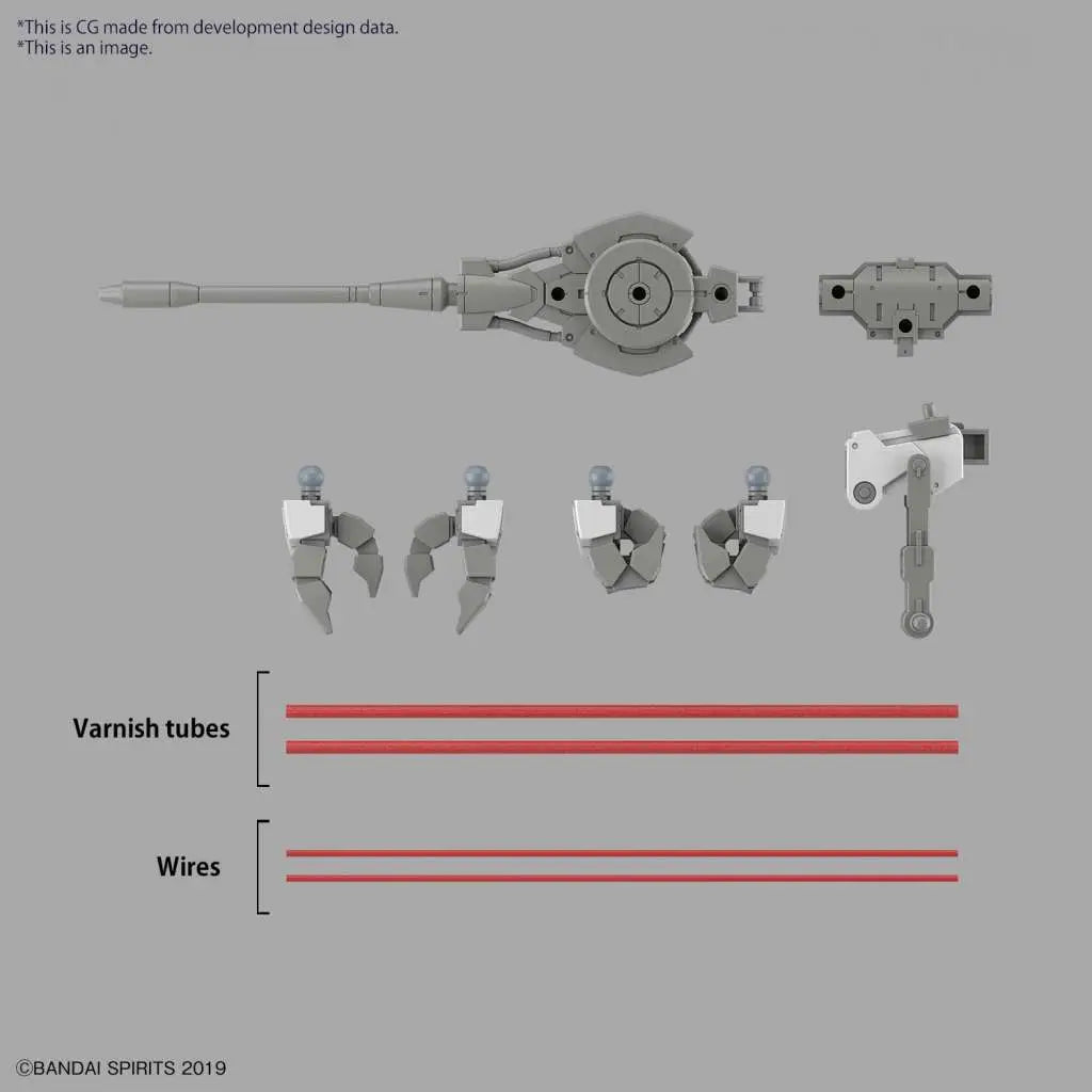 BANDAI 30MM EEXM GIG-C02 PROVEDEL COMMAND 02 1/144 MODEL KIT 12 cm