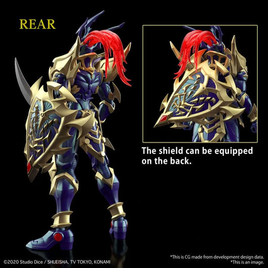 BANDAI RISE BLACK LUSTER SOLDIER APMPLIFIED MODEL KIT 15 cm