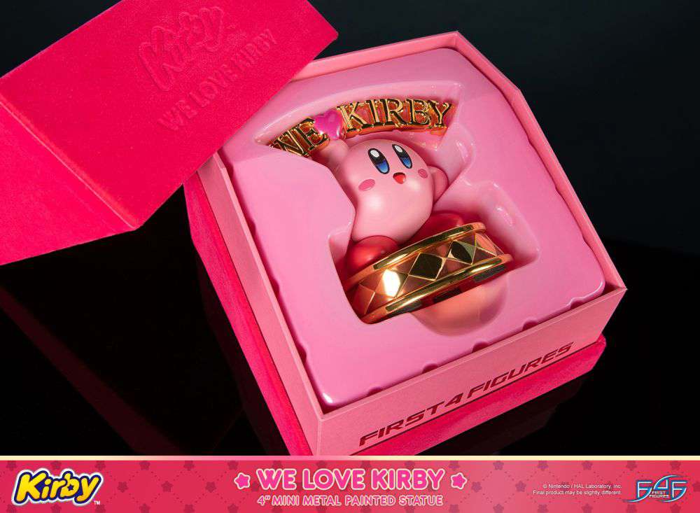 WE LOVE KIRBY METAL STATUE