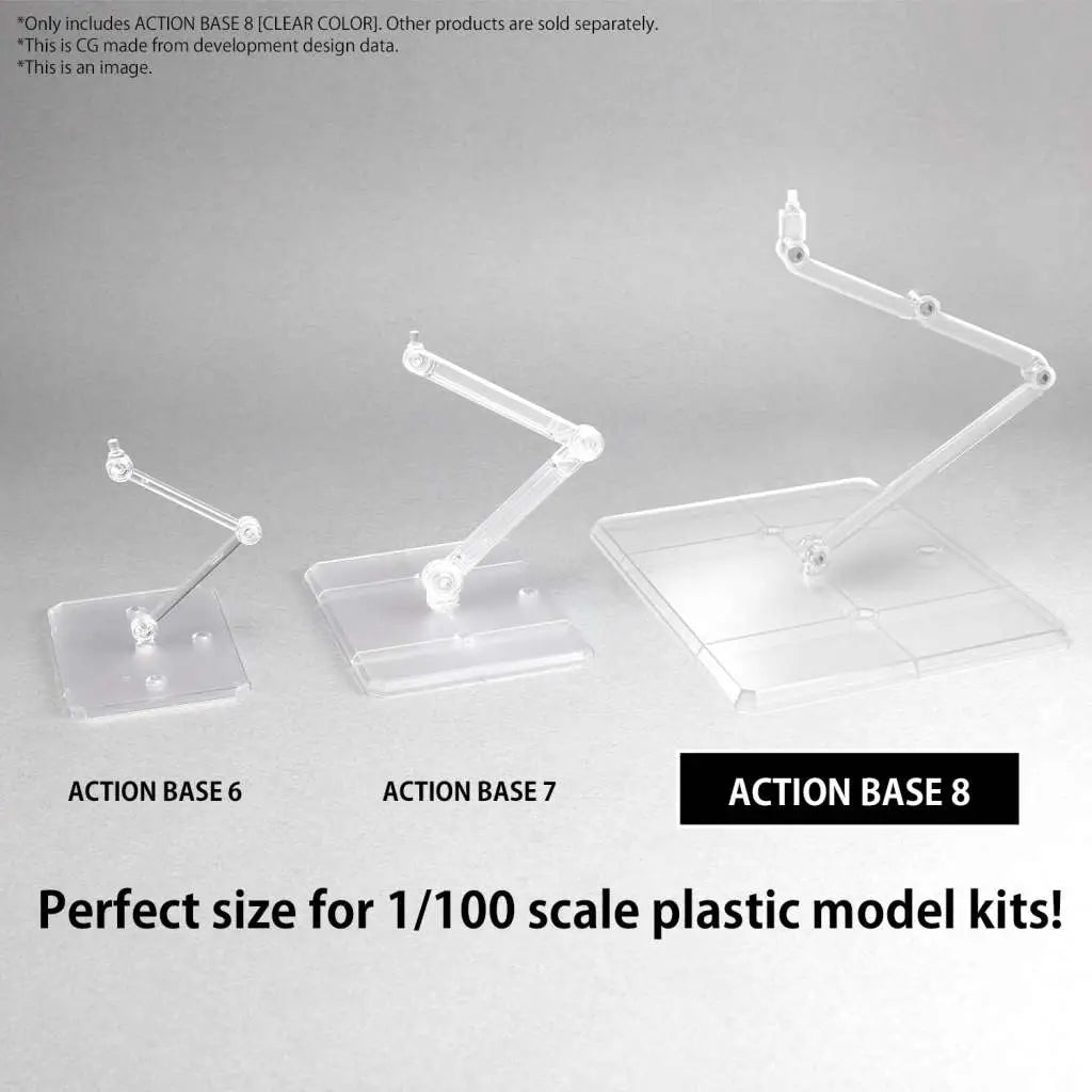 ACTION BASE 8 CLEAR COLOR