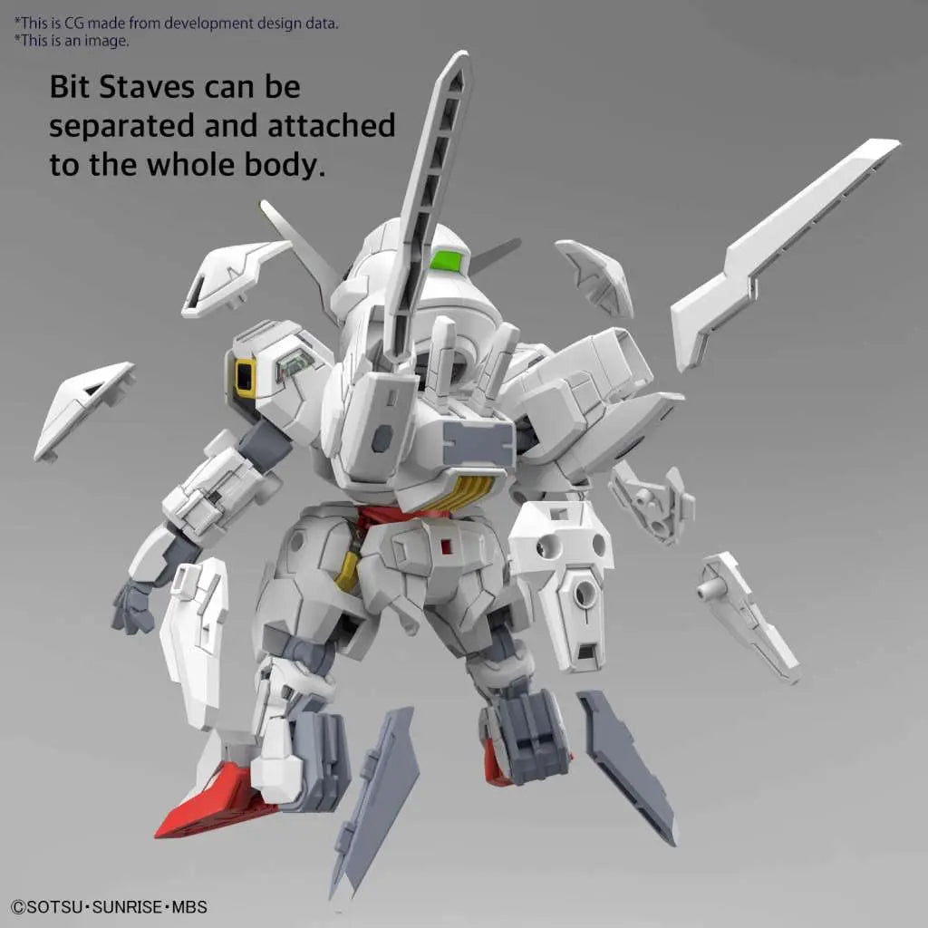 BANDAI - GUNDAM SD CROSS SILHOUETTE CALIBARN MODEL KIT 8 cm