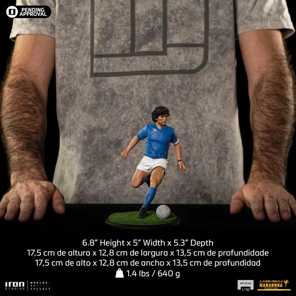 IRON STUDIOS - MARADONA DIEGO ARMANDO MARADONA 1/10 STATUA 17.5 cm