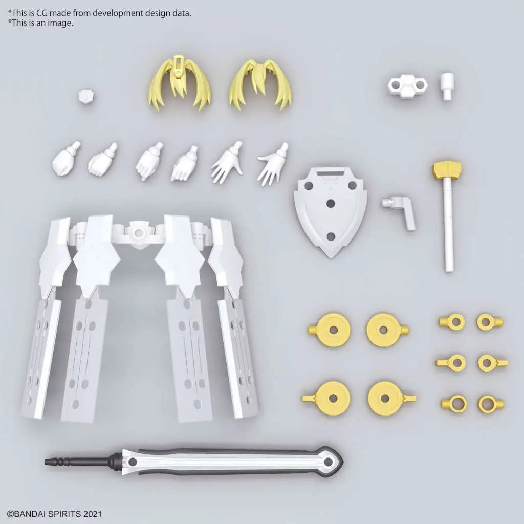 BANDAI 30MS SIS-F00 YUFIA COLOR MODEL KIT 12 cm