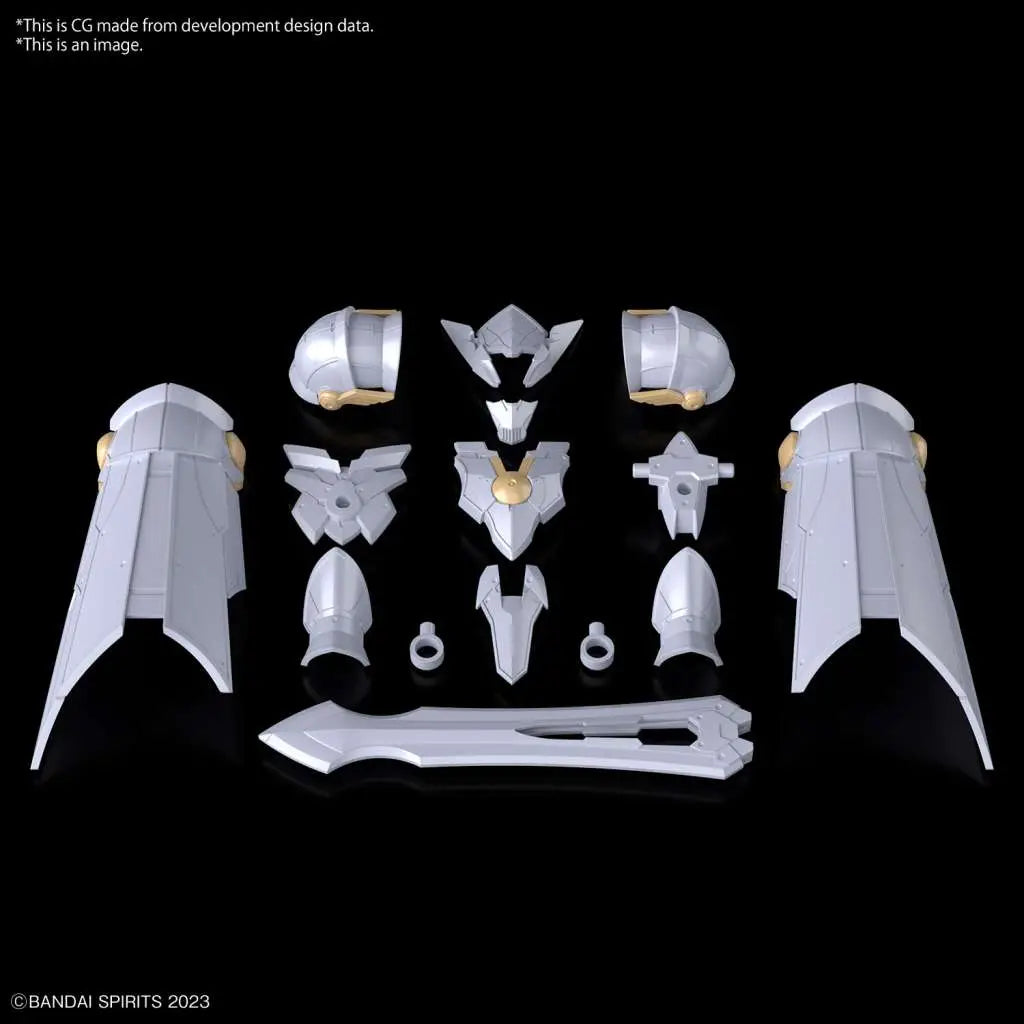 BANDAI 30MF CLASS UP ARMOR LIBER PALADIN MODEL KIT 13 cm