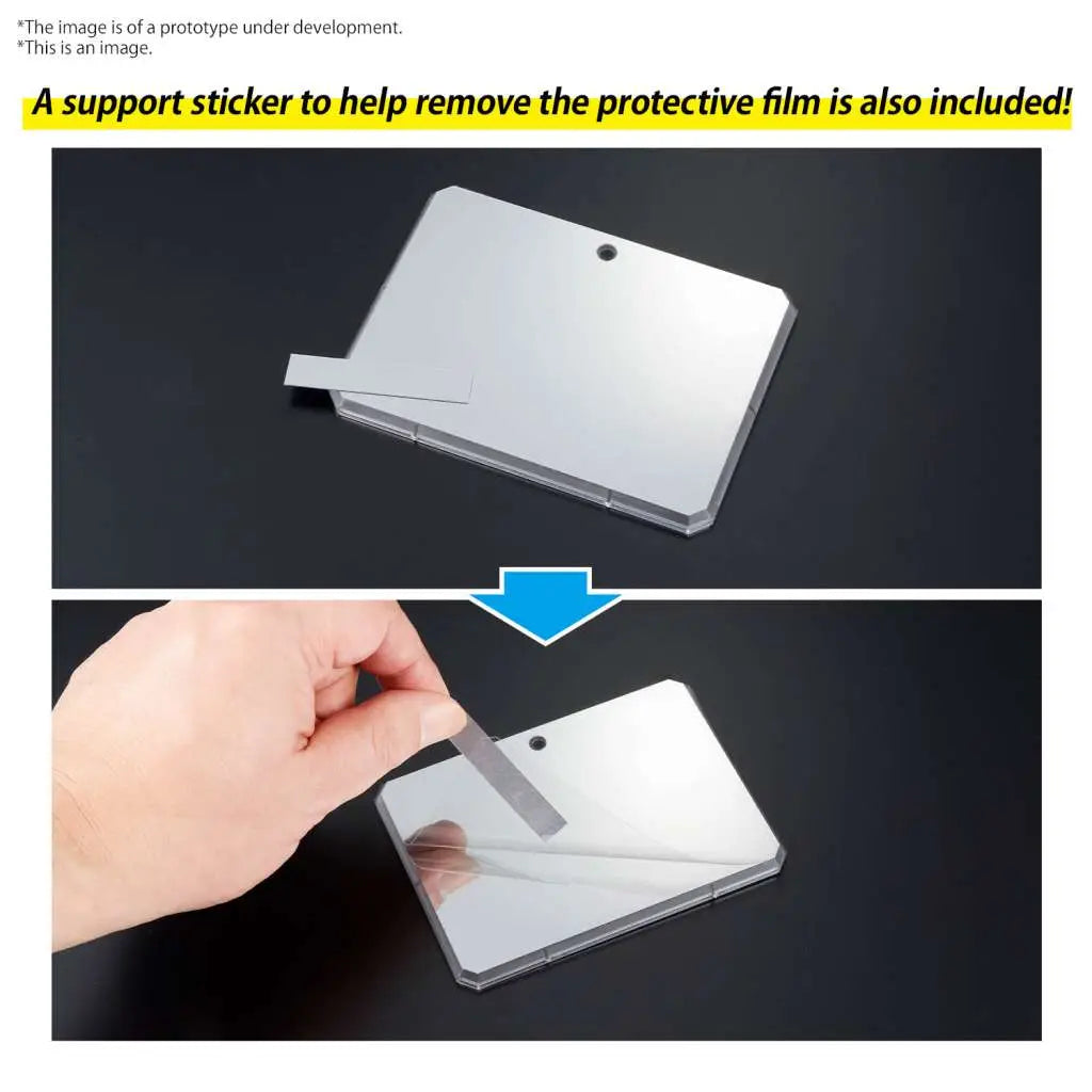BANDAI ACTION BASE 7 CLEAR MIRROR STICKERS SET MODEL KIT