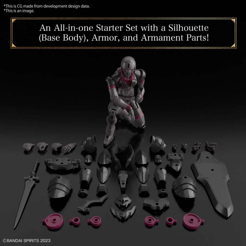 BANDAI 30MF ROSAN KNIGHT MODEL KIT 12 cm