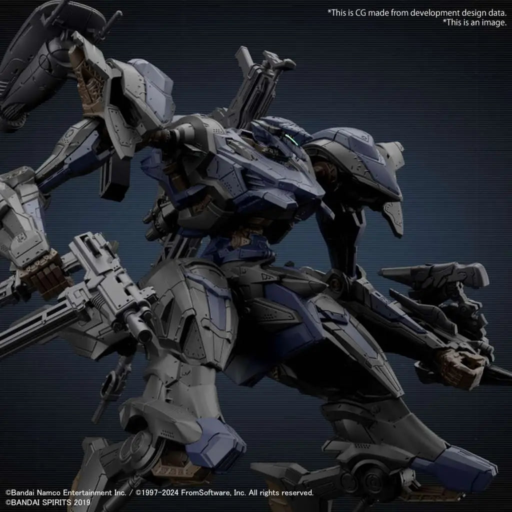 BANDAI 30MM ARMORED CORE VI SCHNEIDER NACHTREIHER/40E STEEL HAZE MODEL KIT 15 cm