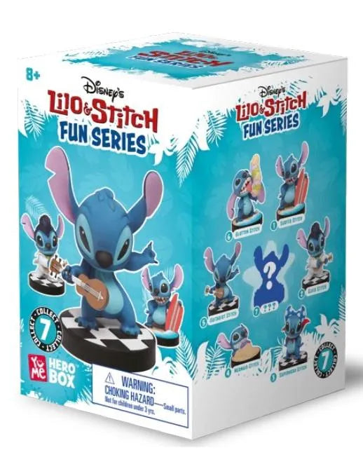 YUME - STITCH LILO & STITCH HERO BOX FUN SERIES MINI BLIND BOX (6) MINI FIGURA