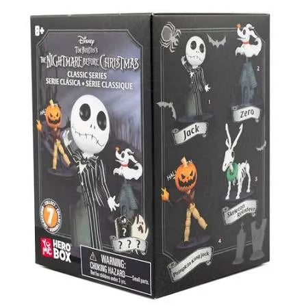 THE NIGHTMARE BEFORE CHRISTMAS HERO BOX CLASSIC SERIES MINI FIGURE BLIND BOX (6)