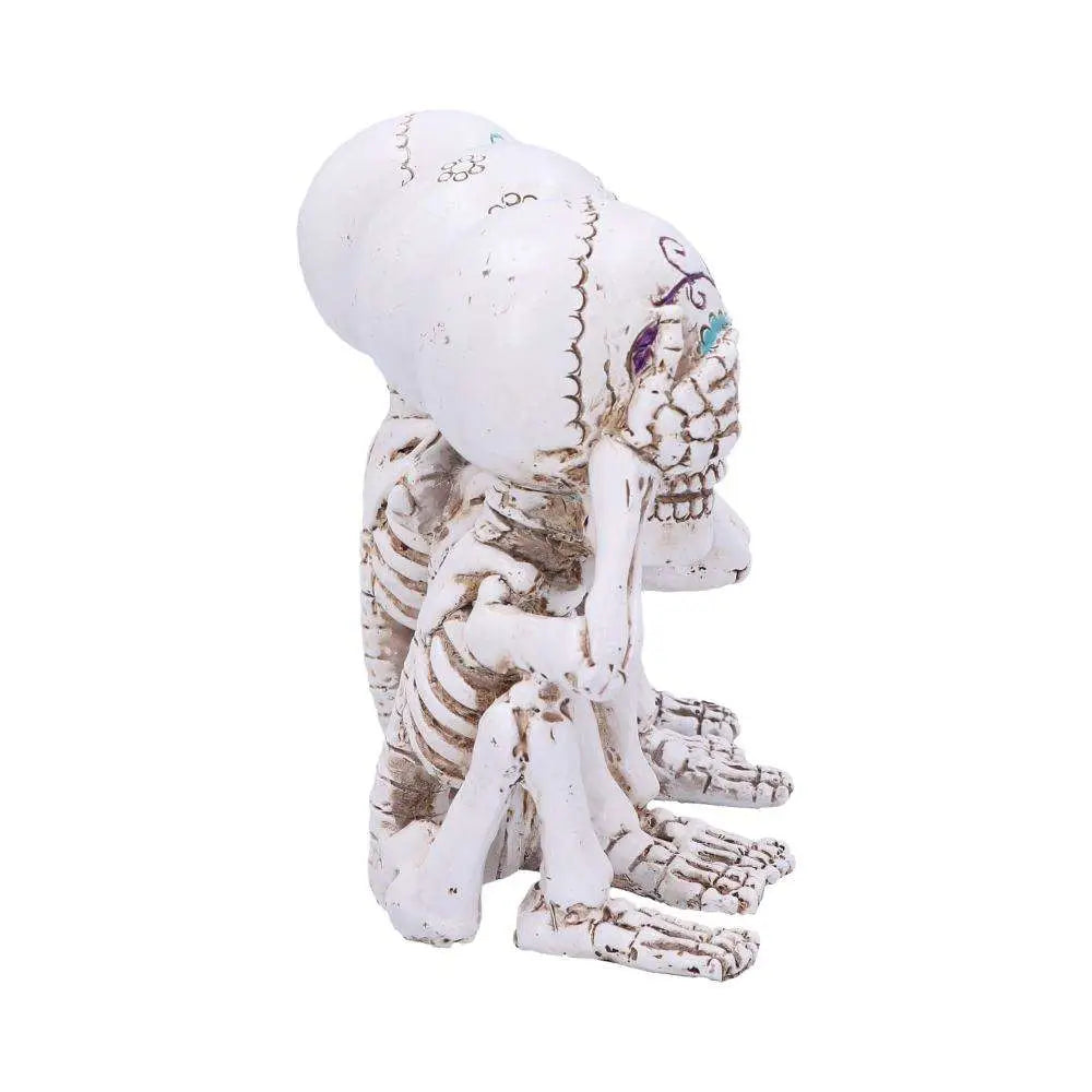 NEMESIS NOW CALAVERAS SKELETON THREE WISE FIGURINE FIGURA 20.03 cm
