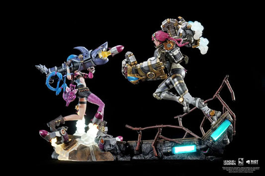 PURE ARTS LEAGUE LEGENDS JINX +VI BUNDLE STATUA 25 cm