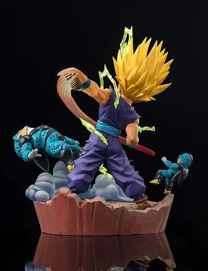 BANDAI SON GOHAN DRAGON BALL Z FIGUARTS ZERO EXTRA BATTLE SUPER SAIYAN 2 ANGER EXPLODING STATUA 20 CM