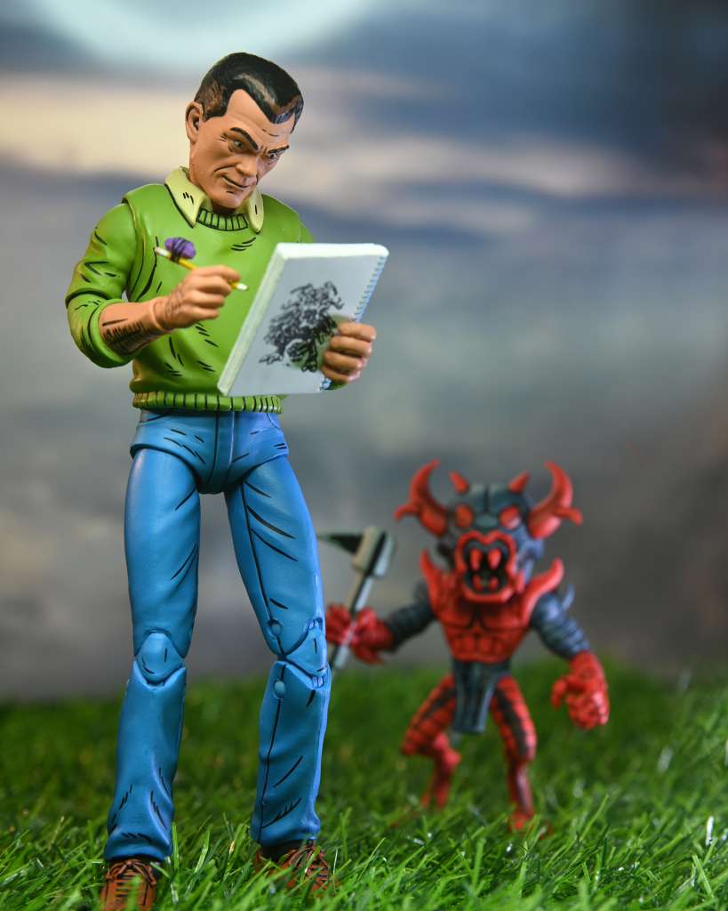 TARTARUGHE NINJA (MIRAGE COMICS) ACTION FIGURA KIRBY 18 CM NECA