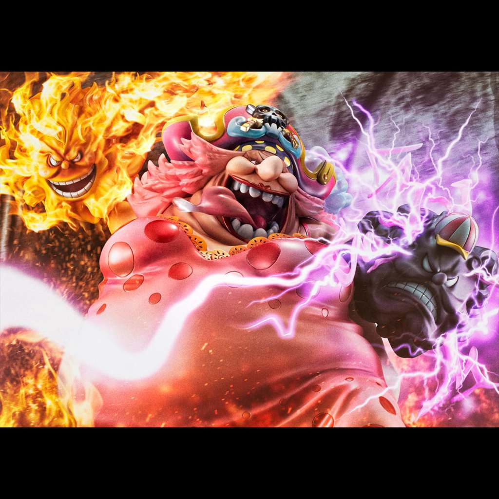 ONE PIECE P.O.P. "MAXIMUM" STATUA PVC EMPEROR BIG MOM 36 CM MEGAHOUSE