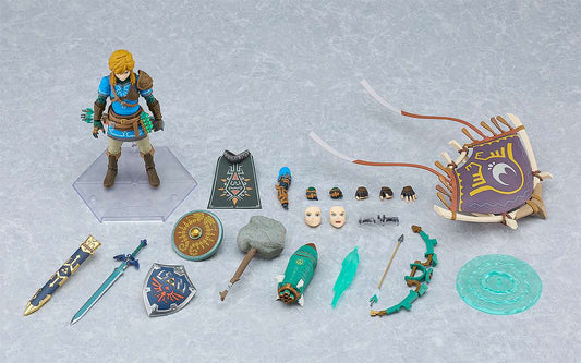 THE LEGEND OF ZELDA TEARS OF THE KINGDOM FIGMA ACTION FIGURA LINK TEARS OF THE KINGDOM VER. DX EDITION 15 CM GOOD SMILE COMPANY