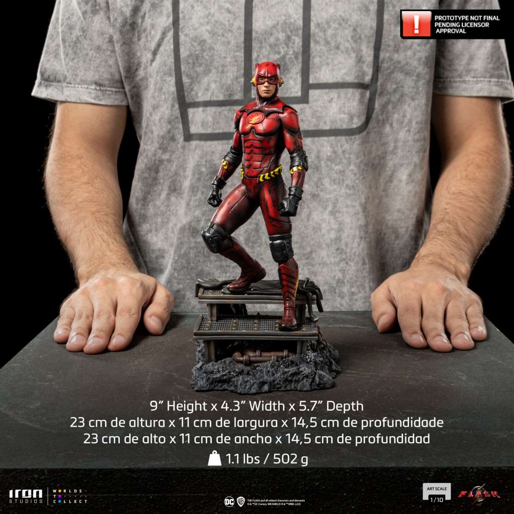 THE FLASH ALTERNATE FLASH 1/10 STATUE