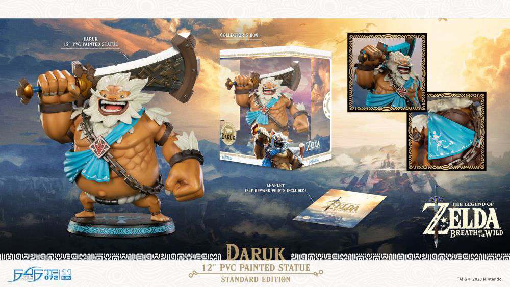 LEGEND OF ZELDA BOTW DARUK PVC STATUE