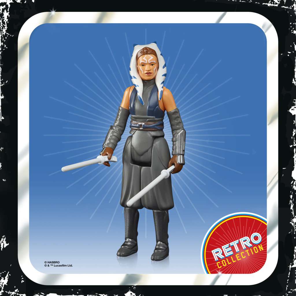 STAR WARS THE MANDALORIAN RETRO COLLECTION ACTION FIGURA 2022 AHSOKA TANO 10 CM HASBRO