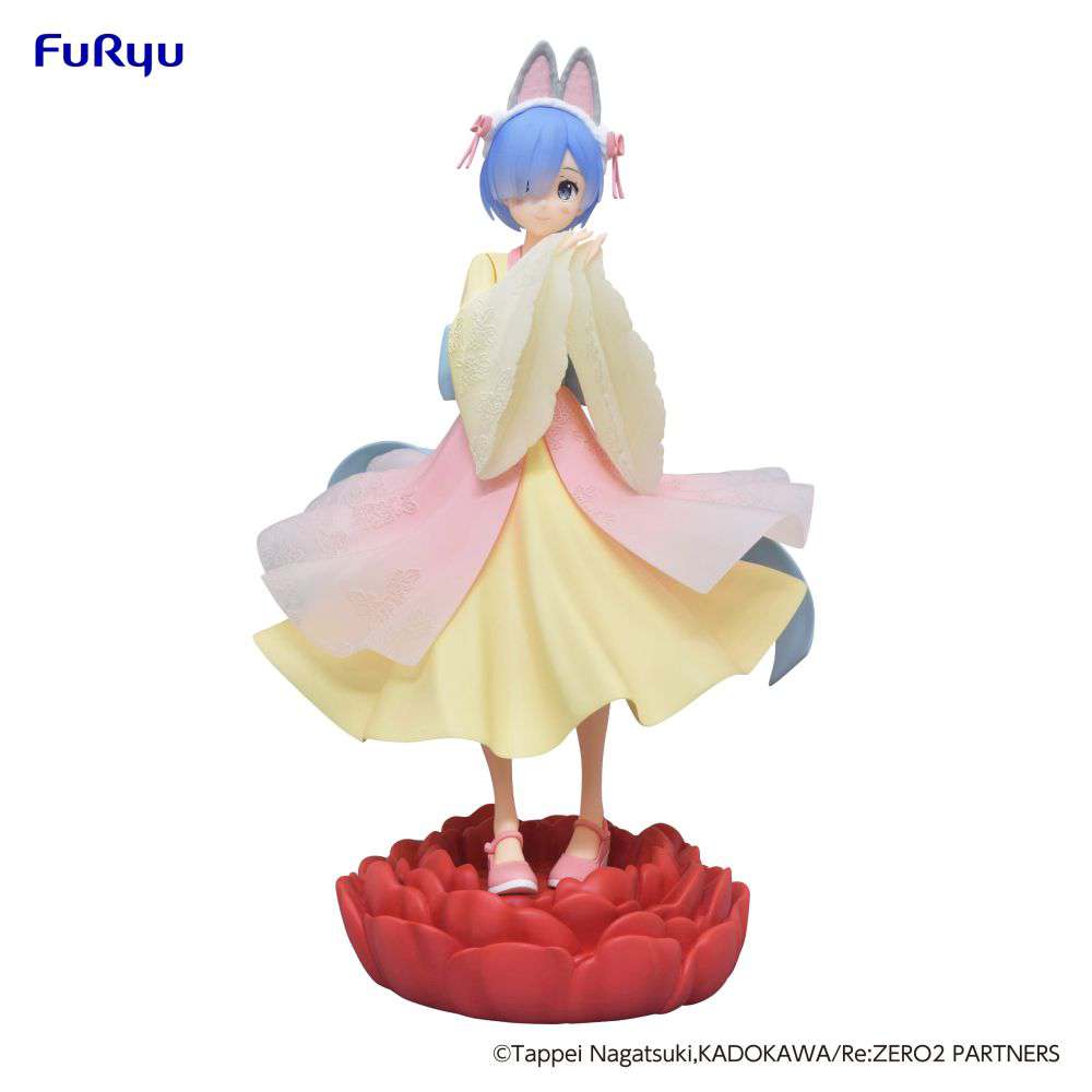FURYU RE ZERO REM LITTLE RABBIT EXCEED CREATIV FIGURA 21 cm