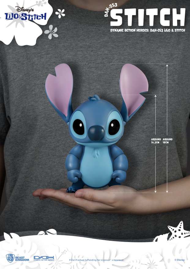 BEAST KINGDOM LILO & STITCH - STITCH DAH ACTION FIGURE 18 cm